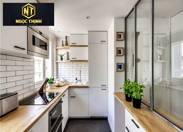 Xưởng Nội Thất Ngọc Thịnh Nhơn Trạch - Tủ bếp gỗ công nghiệp đa năng, hiện đại, cao cấp giá rẻ - TBNT17